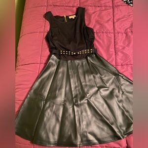Princess Vera Wang Pleather Dress